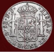 Srebrna moneta - 8 Real-Rewers