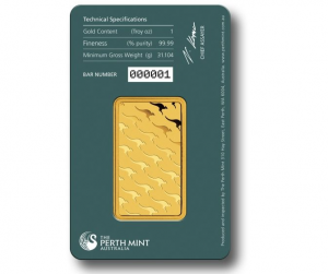 1oz-Sztabka-Zlota-Perth-Mint-Australia-Certicard-LBMA-Rewers